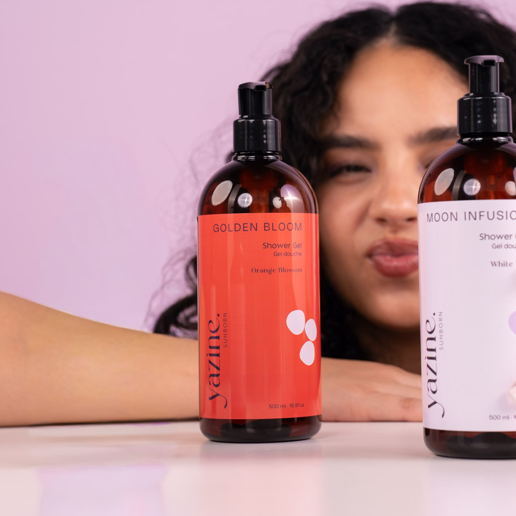 Yazine Cosmetique - Gamme corps - Gel douche fleur d'oranger