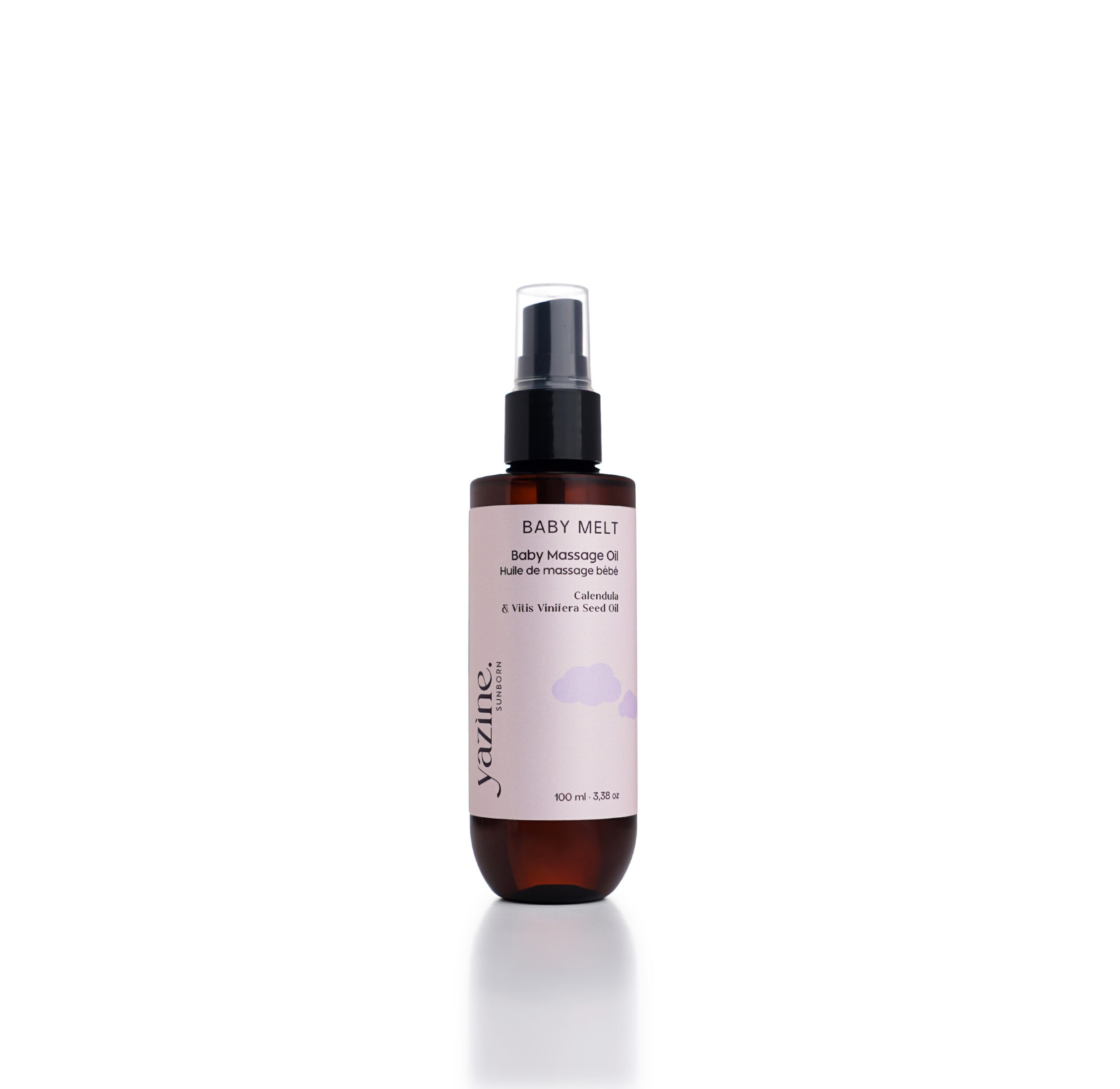 Yazine Cosmetique - Gamme maman bébé - Huile de massage bébé